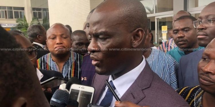 Leader of the Minority side in Parliament, Haruna Iddrisu