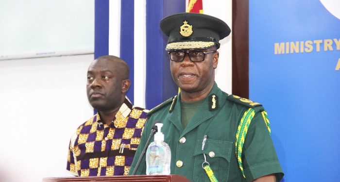 Laud Ofori Afrifa, the Deputy Comptroller General of the Ghana Immigration Service